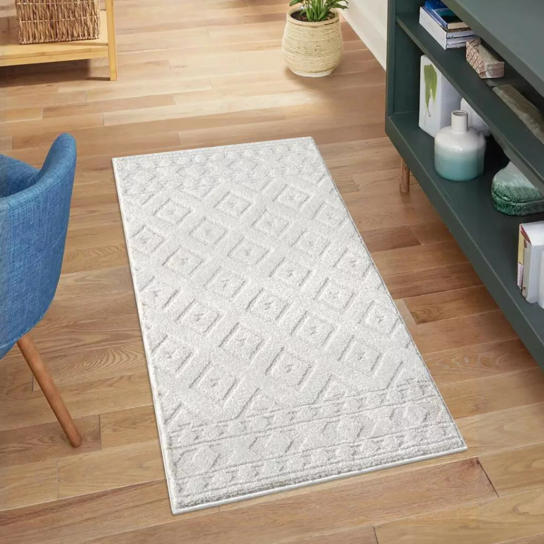 Carpet City Teppich »LOUNGE 9999«, rechteckig, Kurzflor-Teppich Modern, Hoc günstig online kaufen