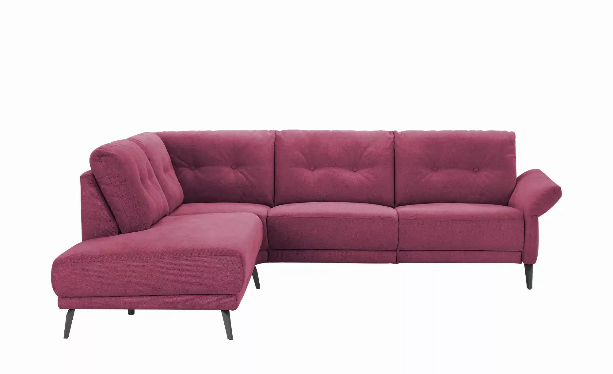 Jette Home Ecksofa   Scope ¦ rot ¦ Maße (cm): B: 258 H: 88 T: 221 Polstermö günstig online kaufen