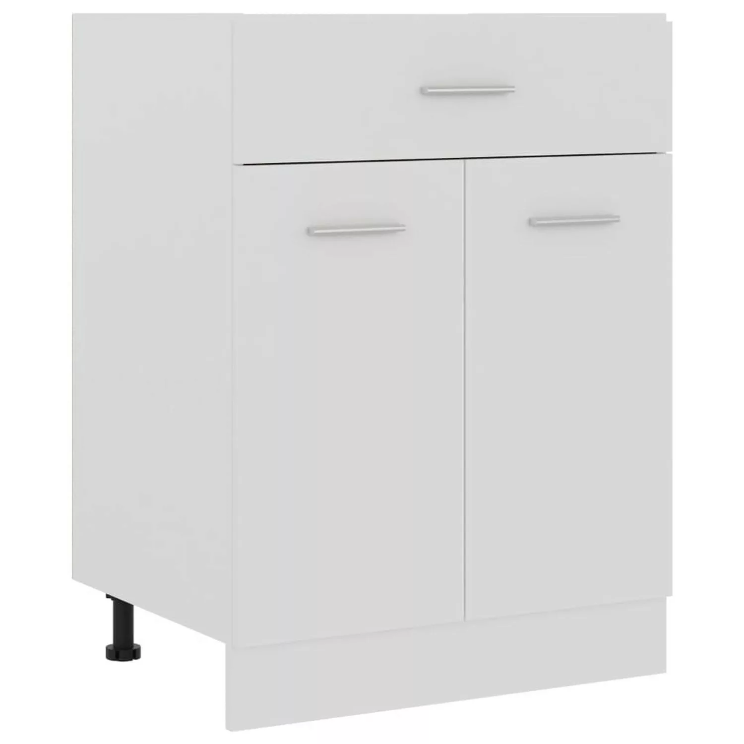 vidaXL Unterschrank Schubunterschrank Weiß 60x46x81,5 cm Spanplatte günstig online kaufen