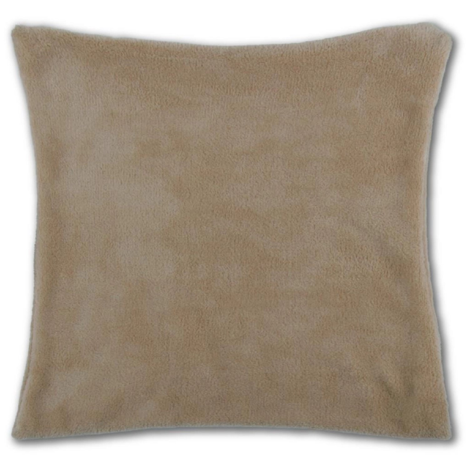 Bestlivings Kissenhülle Kuschel 40 x 40 cm Beige mit Füllung günstig online kaufen