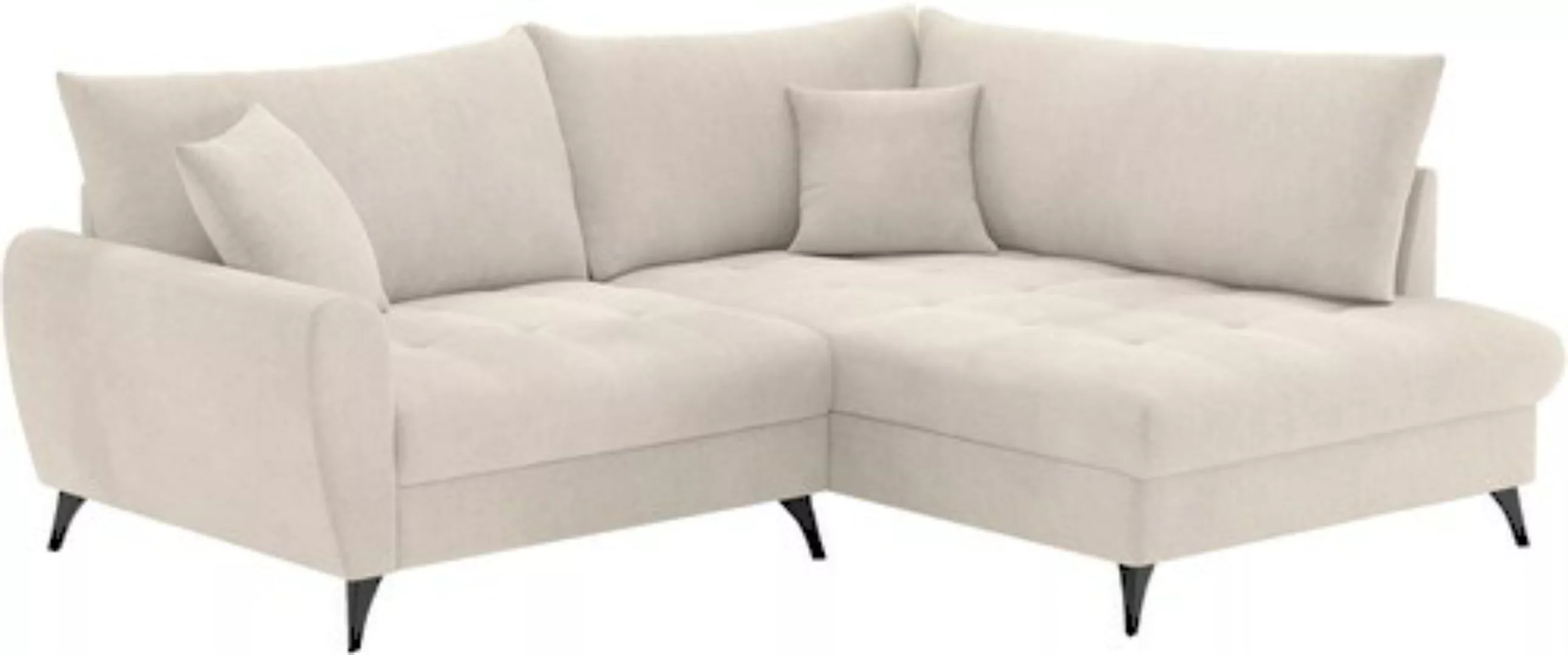 Mr. Couch Ecksofa "Blackburn II, L-Form", Mit Kaltschaumpolsterung bis 140 günstig online kaufen