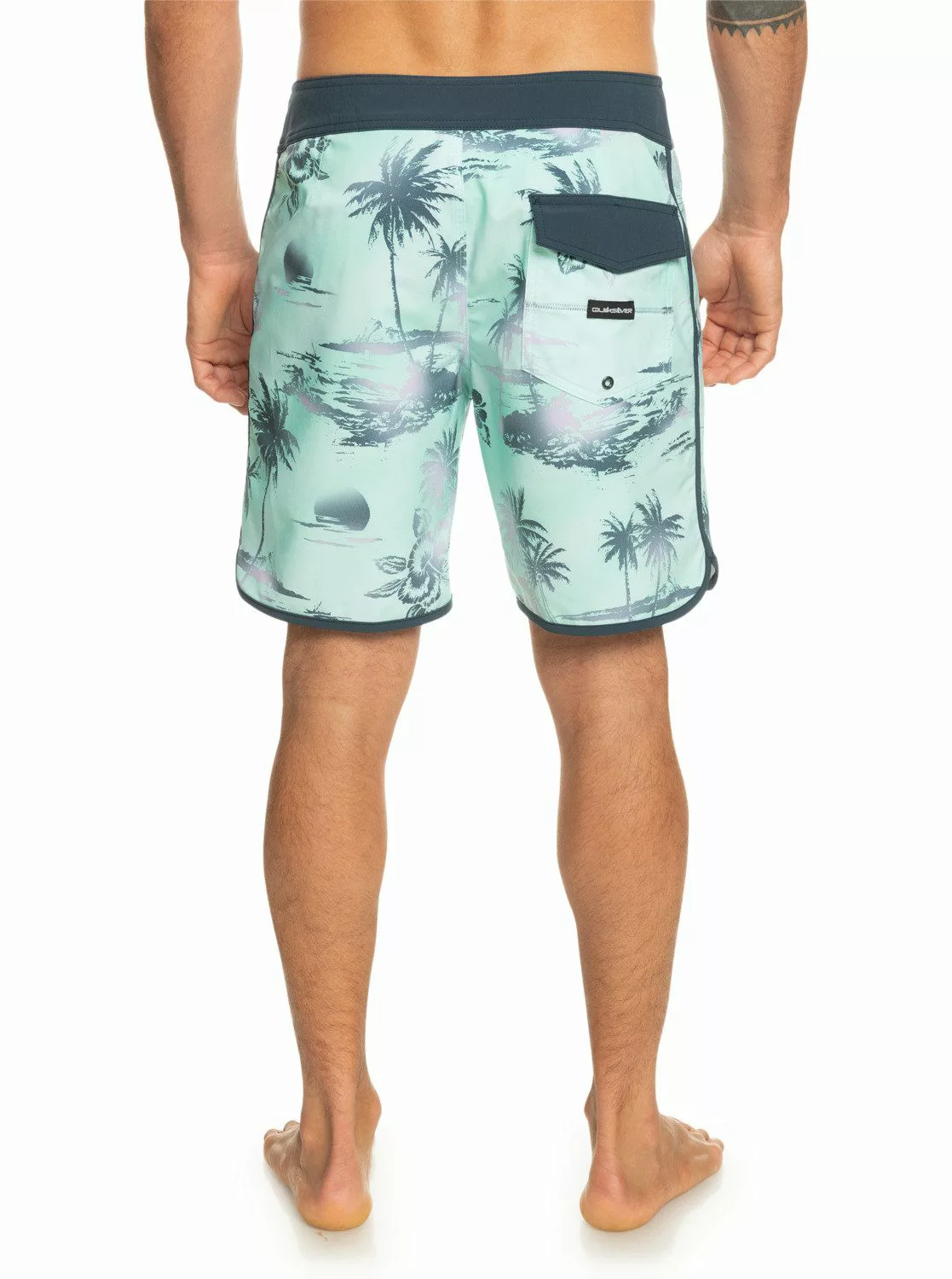 Quiksilver Boardshorts "Surfsilk Scallop 18"" günstig online kaufen