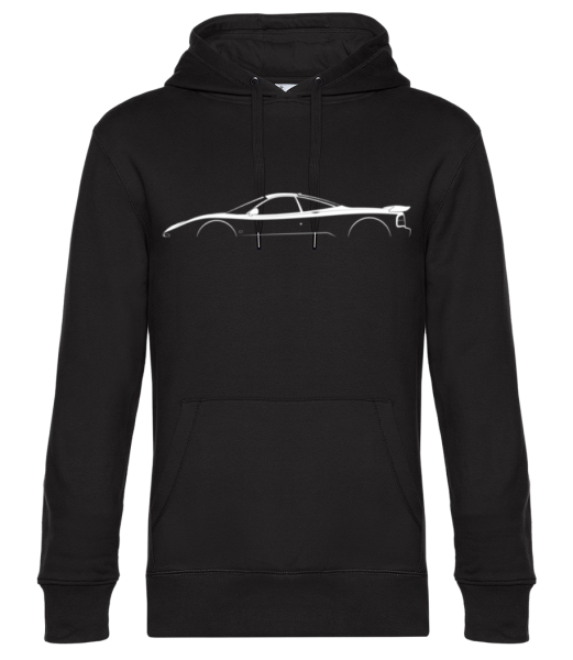 'Jaguar XJR' Silhouette · Unisex Premium Hoodie günstig online kaufen