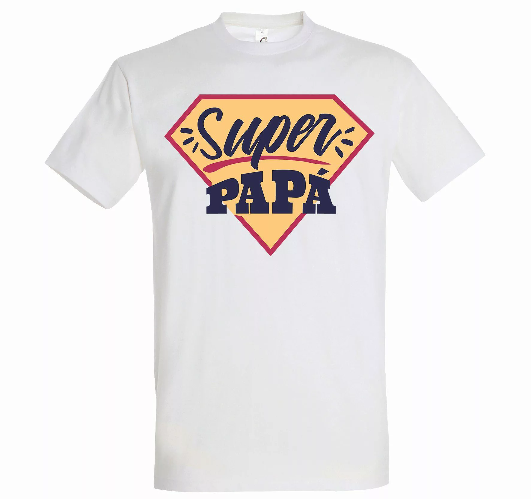 Youth Designz T-Shirt Super Papa Herren günstig online kaufen