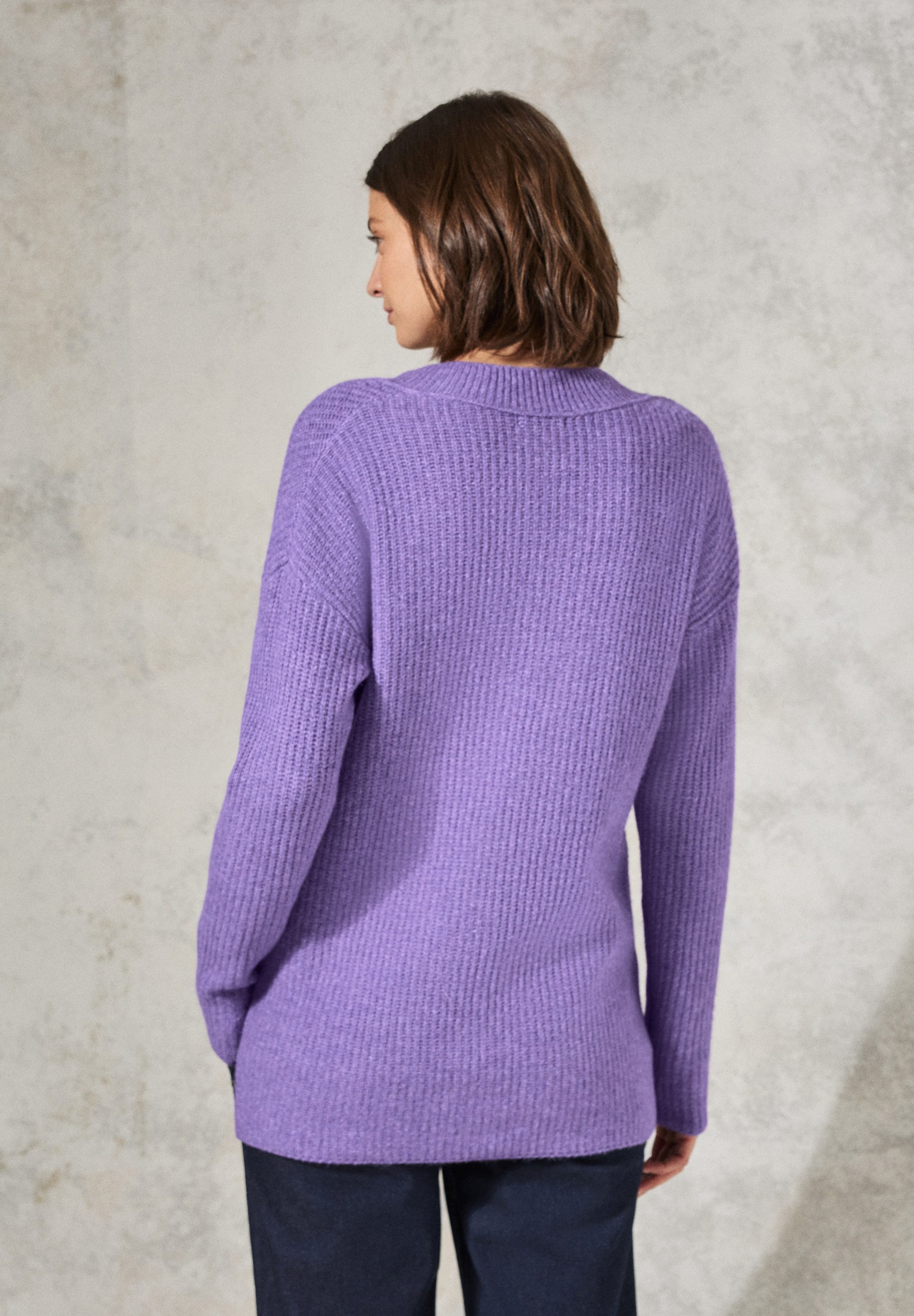 Cecil Rollkragenpullover, im Melange Look günstig online kaufen