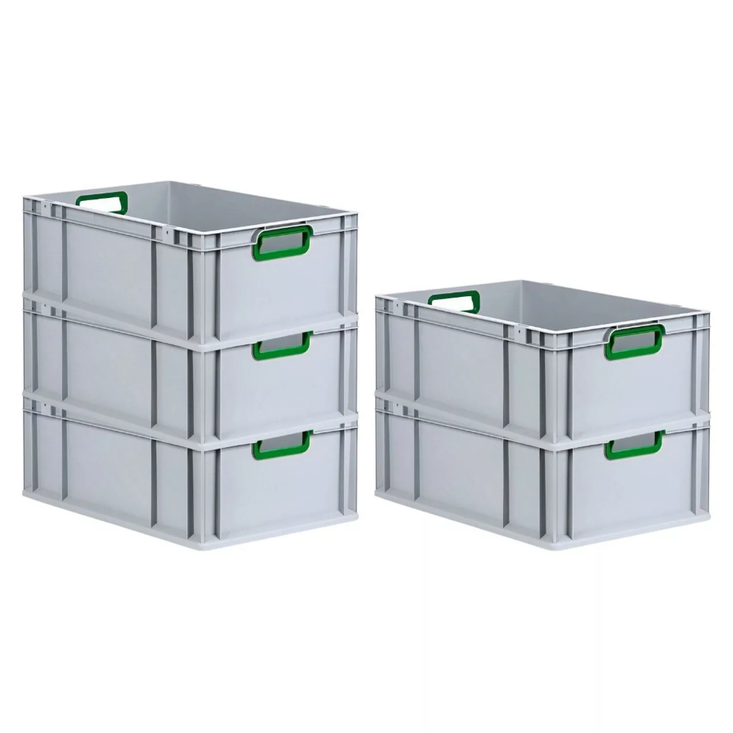 PROREGAL Spar Set 5x Eurobox Nextgen Color HxBxT 22 x 40 x 60 cm 44 Liter G günstig online kaufen