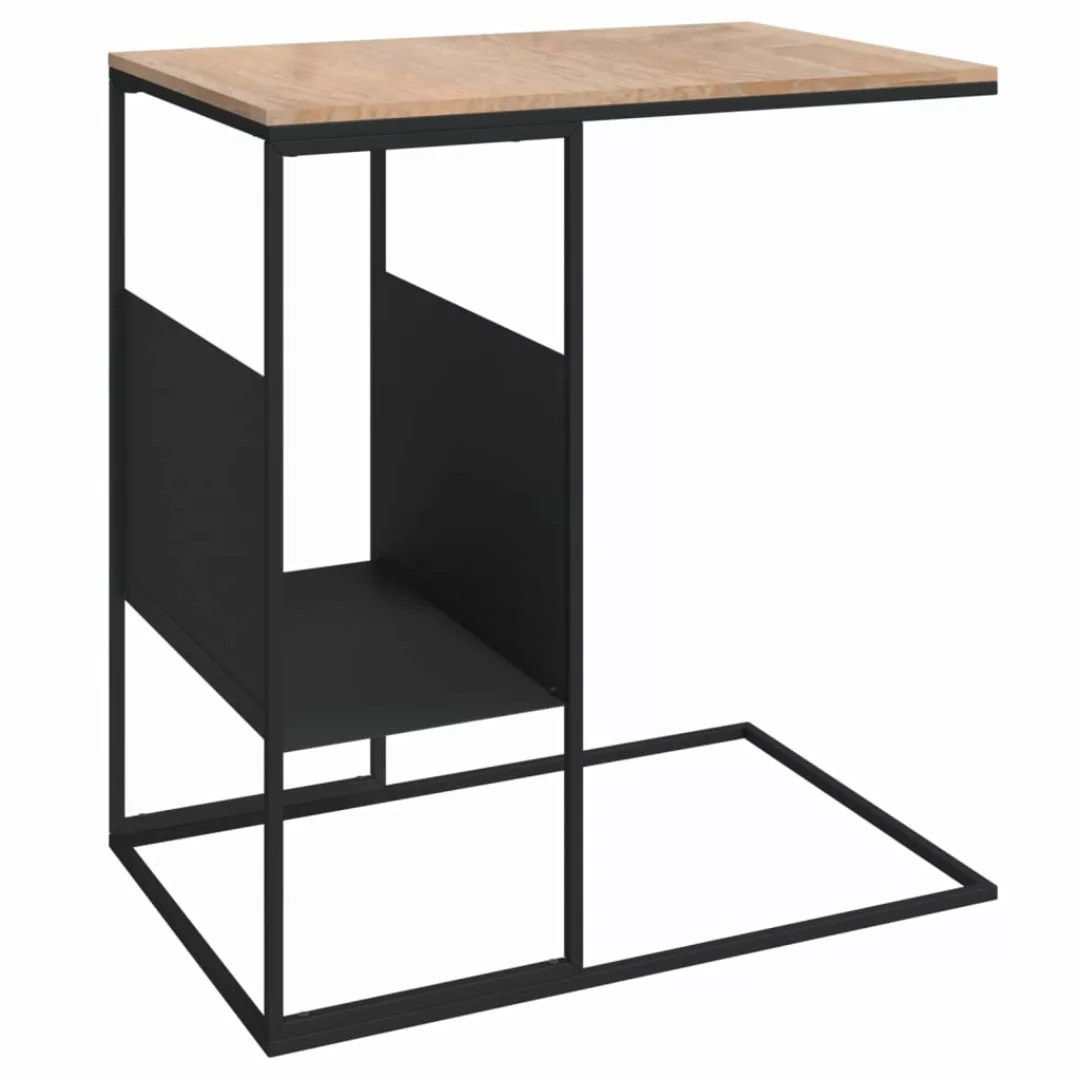 Vidaxl Beistelltisch Schwarz 55x36x59,5 Cm Holzwerkstoff günstig online kaufen