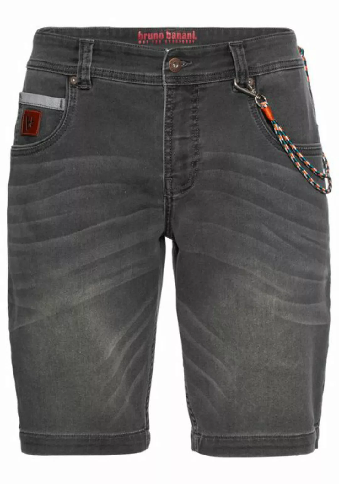 Bruno Banani Jeansshorts (Set, 2-tlg., mit Band) bequemer Sitz, gerade Bein günstig online kaufen