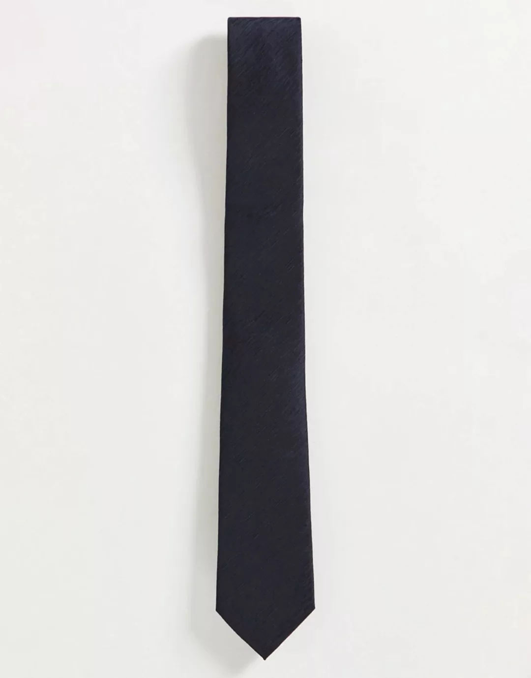 French Connection – Einfarbige Krawatte-Marineblau günstig online kaufen