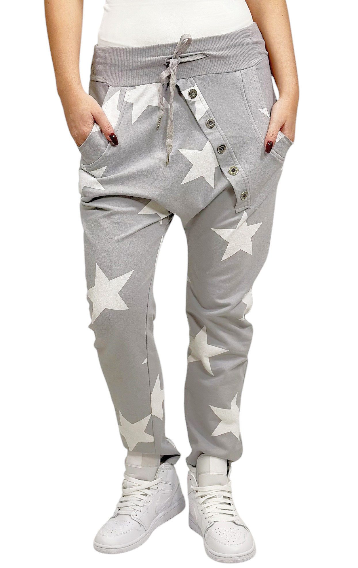 Mississhop Boyfriend-Hose Damen Hose Sweatpants Jogginghose günstig online kaufen