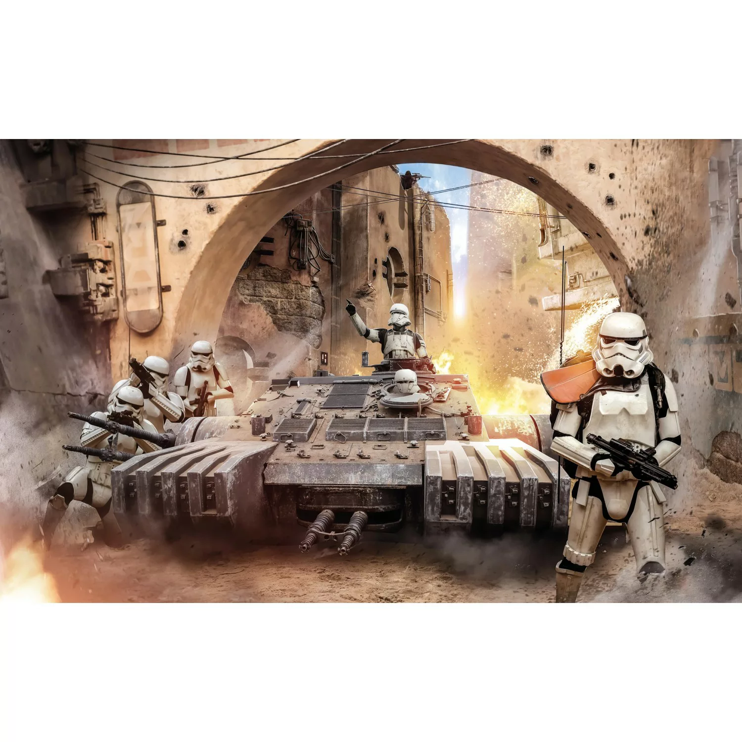 Komar Vliestapete »Star Wars Tanktrooper« günstig online kaufen