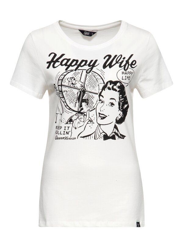 T-Shirt Happy Wife günstig online kaufen