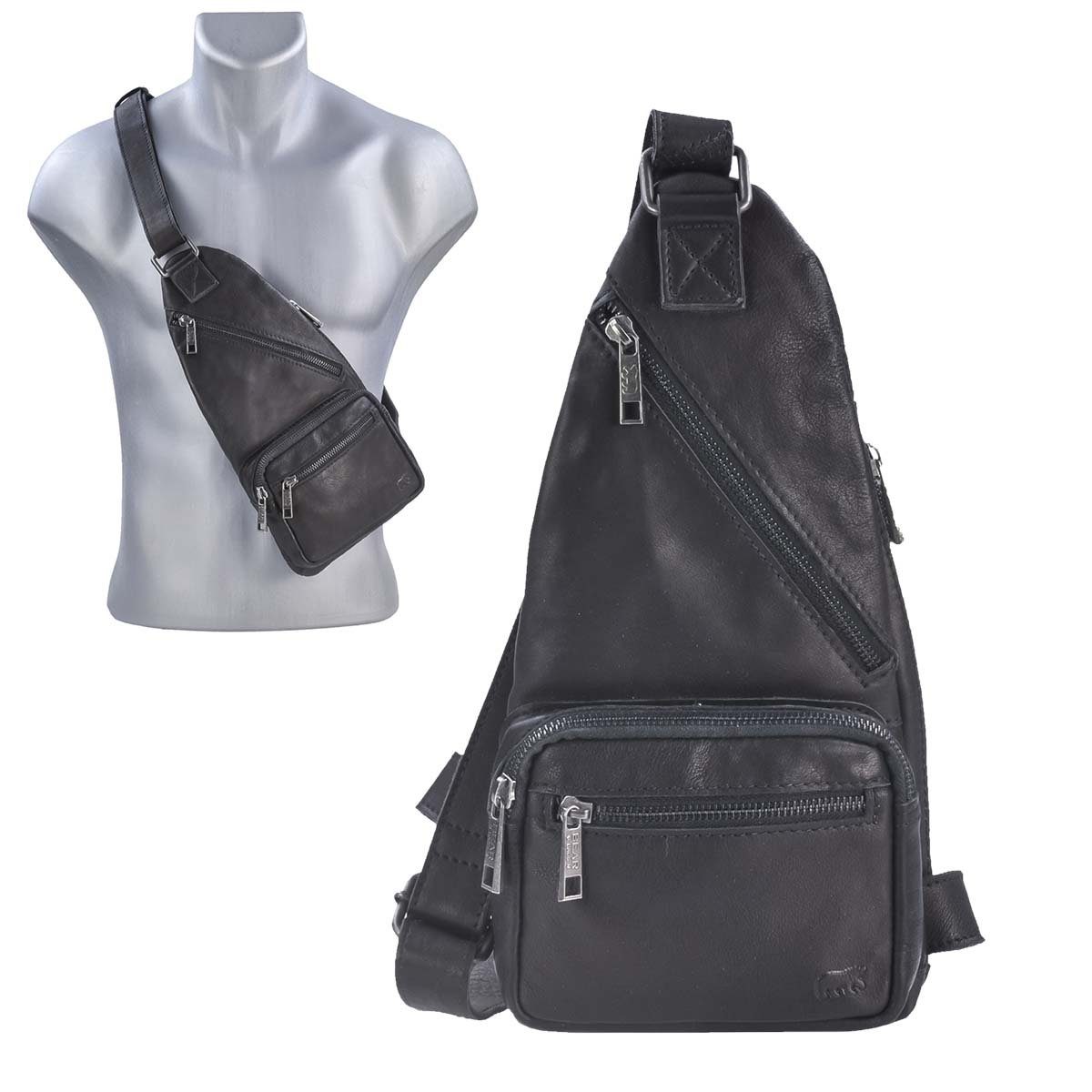 Bear Design Umhängetasche "Nolani" Callisto Pelle günstig online kaufen