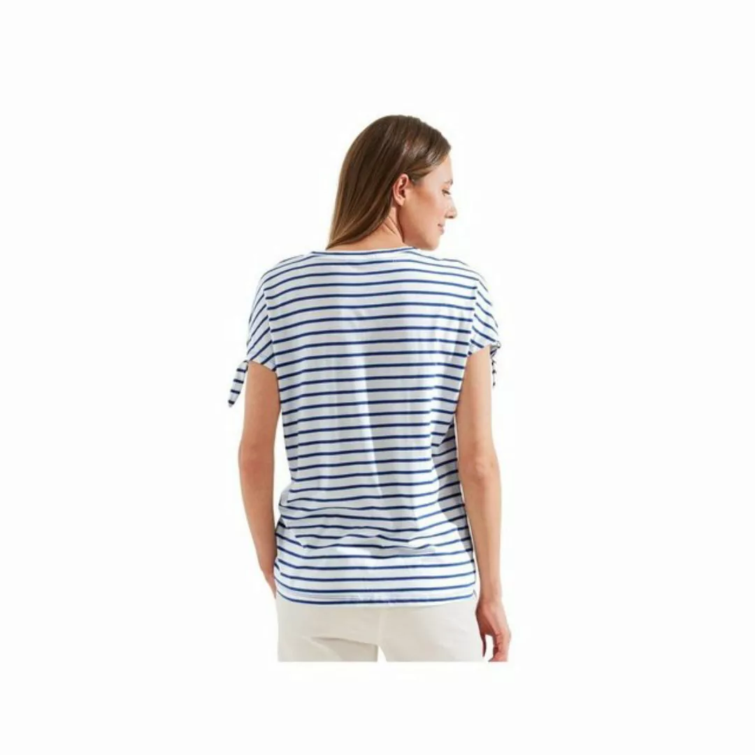 Cecil Langarmshirt blau regular fit (1-tlg) günstig online kaufen