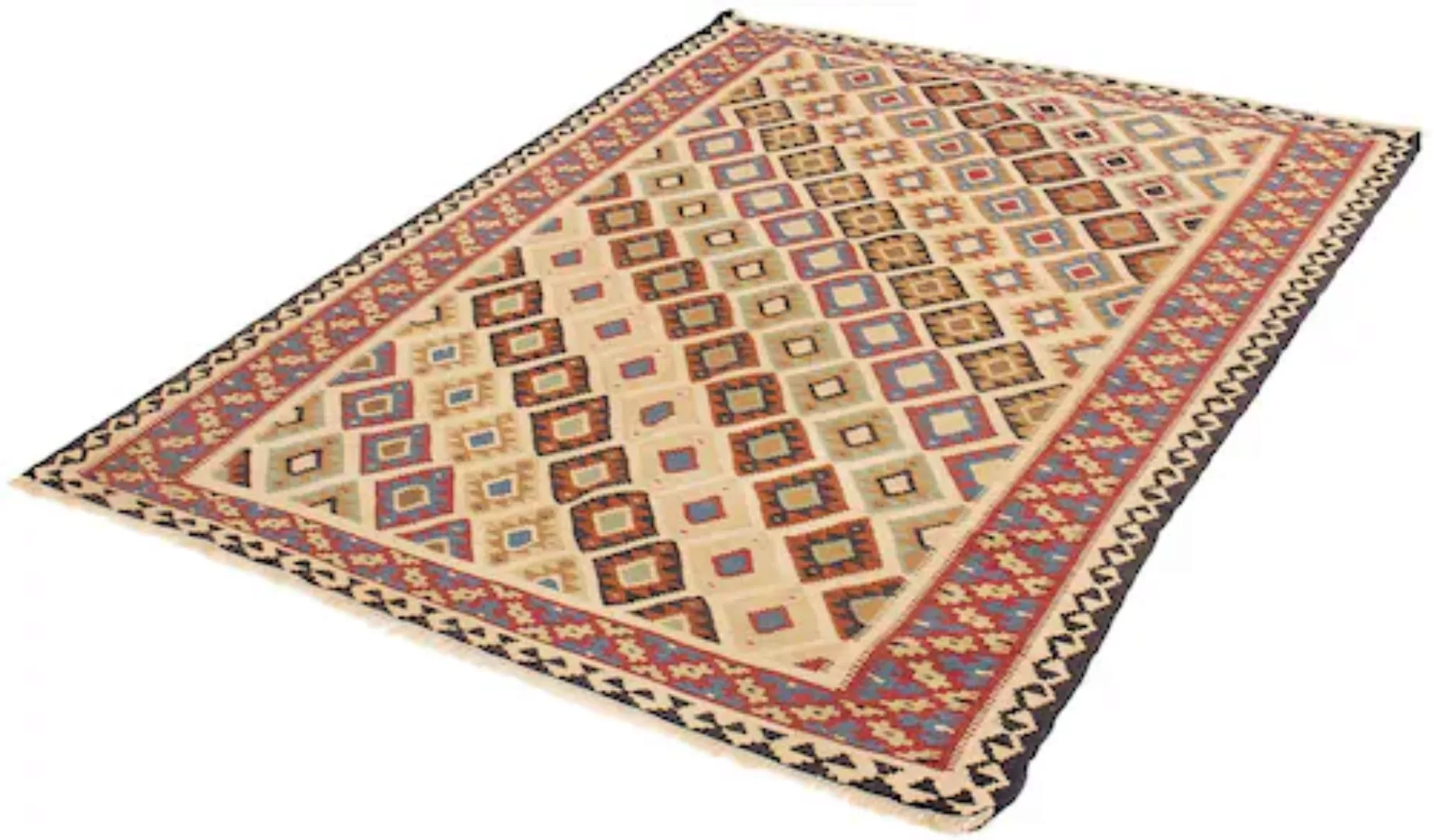 morgenland Wollteppich »Kelim - Oriental - 175 x 124 cm - braun«, rechtecki günstig online kaufen