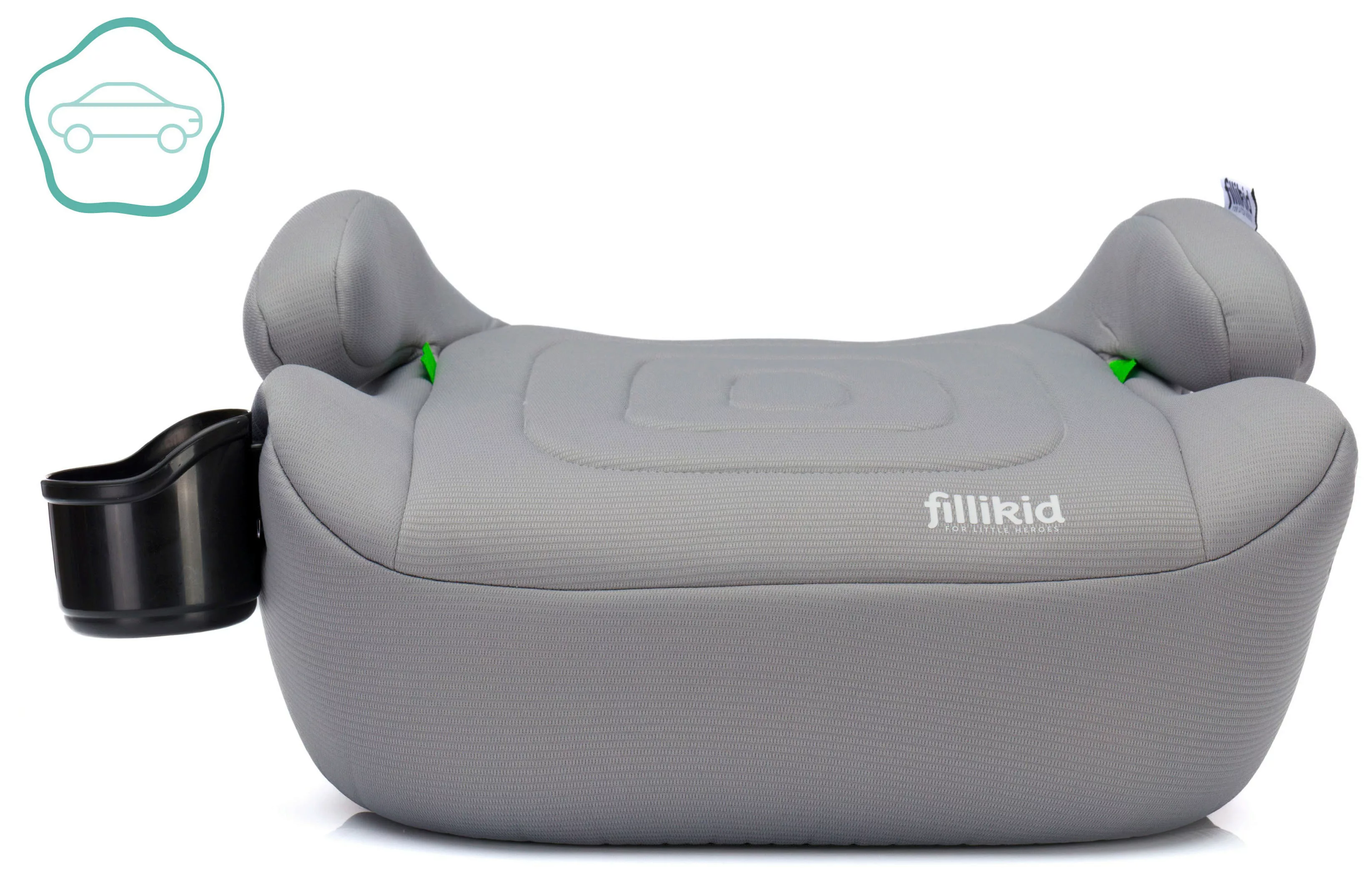 Fillikid Kindersitzerhöhung »Flip Deluxe, Auto mit verlängerbarer Isofix i- günstig online kaufen