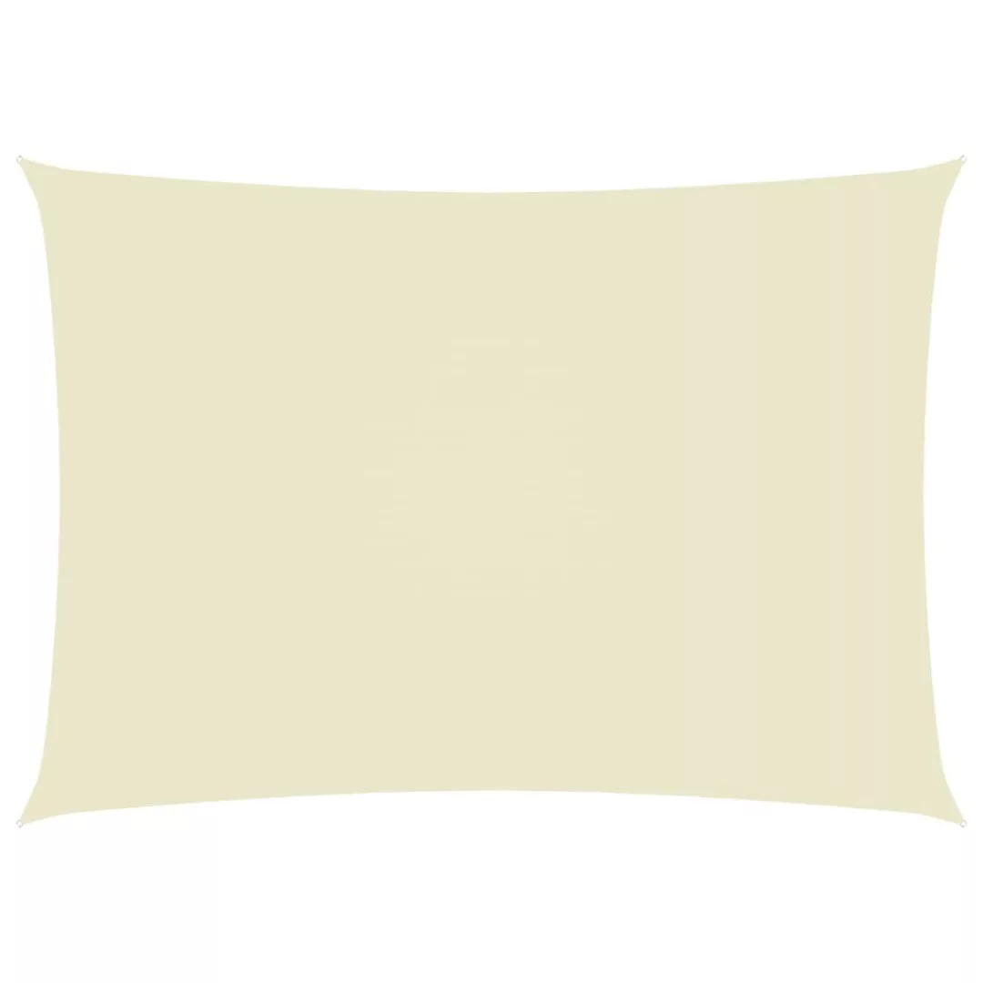 Sonnensegel Oxford-gewebe Rechteckig 3x4,5 M Creme günstig online kaufen