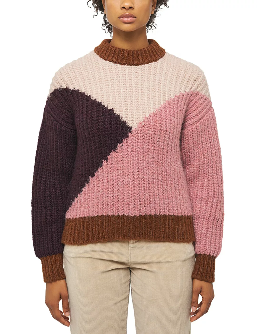 MUSTANG Sweater "Mustang Sweater Style Carla C Colourblock" günstig online kaufen