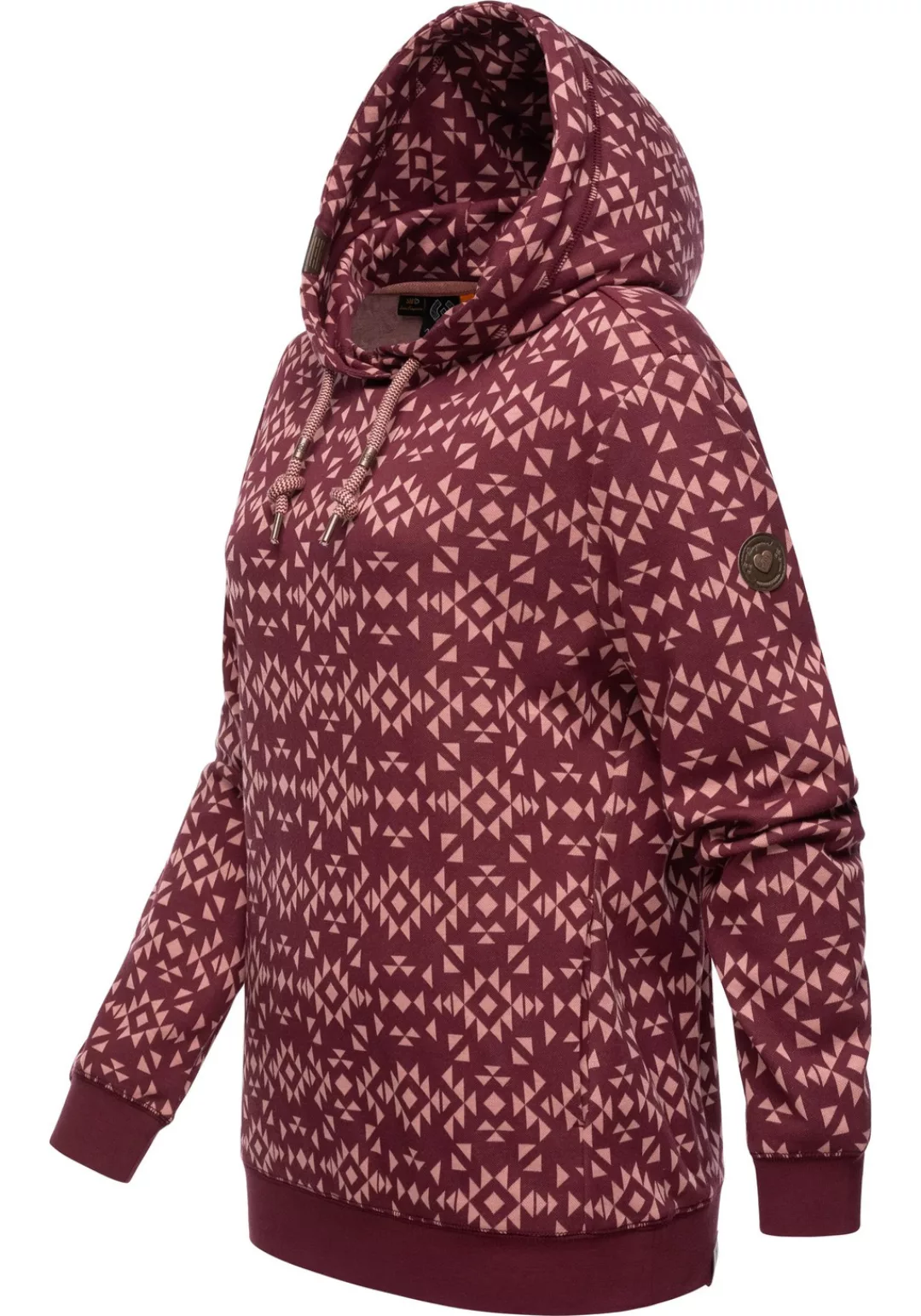 Ragwear Hoodie "Cinda", modischer Kapuzenpullover mit hohem Kragen günstig online kaufen