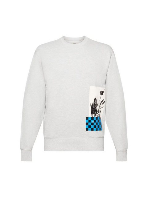 Esprit Sweatshirt Sweatshirt mit Print vorne (1-tlg) günstig online kaufen