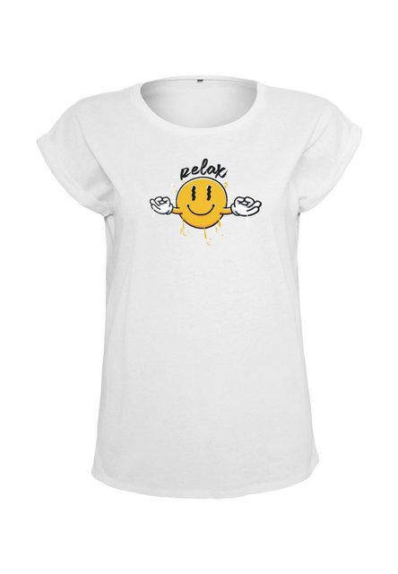 Novux T-Shirt Relax Damen Tshirt farbe White (1-tlg) aus Baumwolle günstig online kaufen