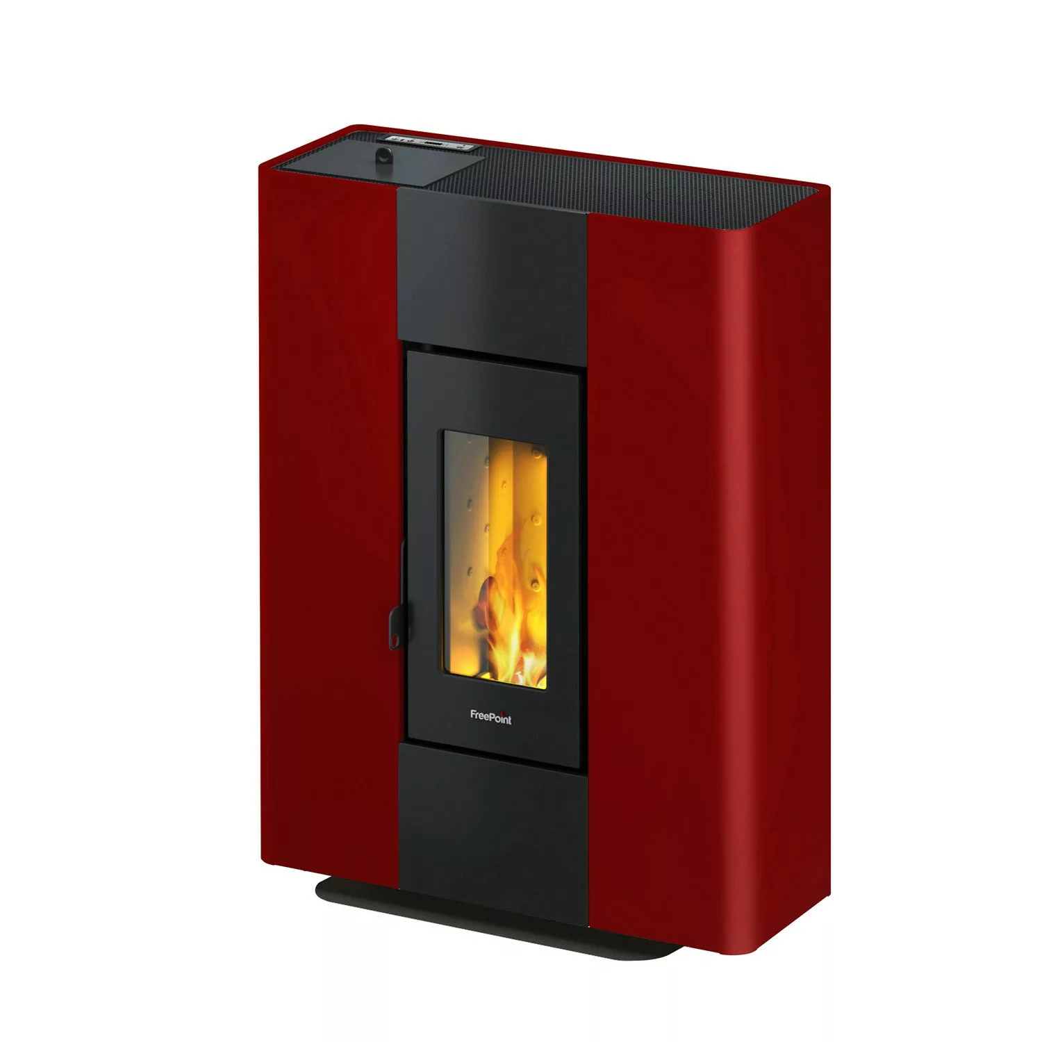 Freepoint Pelletofen Roxy Stand Stahl Bordeaux 2,7-7 kW EEK: A+ günstig online kaufen