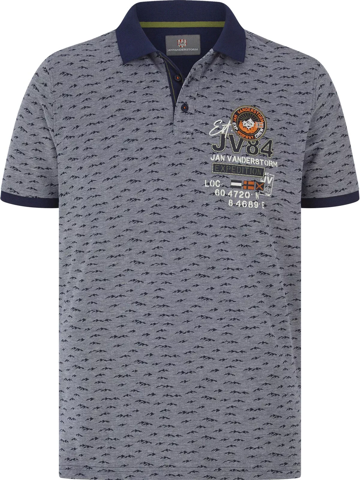 Jan Vanderstorm Poloshirt "Poloshirt HALVESEN" günstig online kaufen