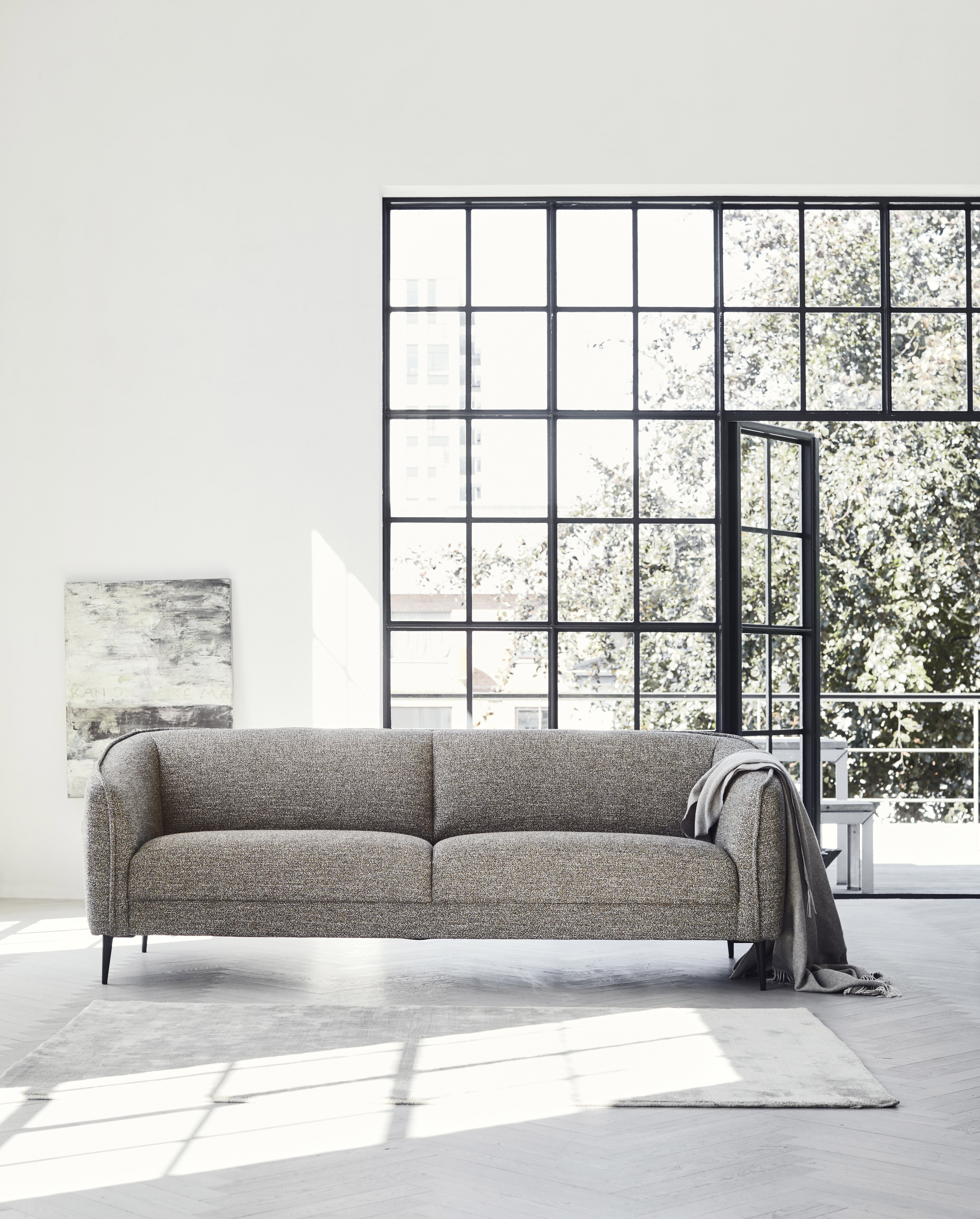 FLEXLUX 2,5-Sitzer "Belle Designsofa, Couch, bequem durch Kaltschaum im Sit günstig online kaufen