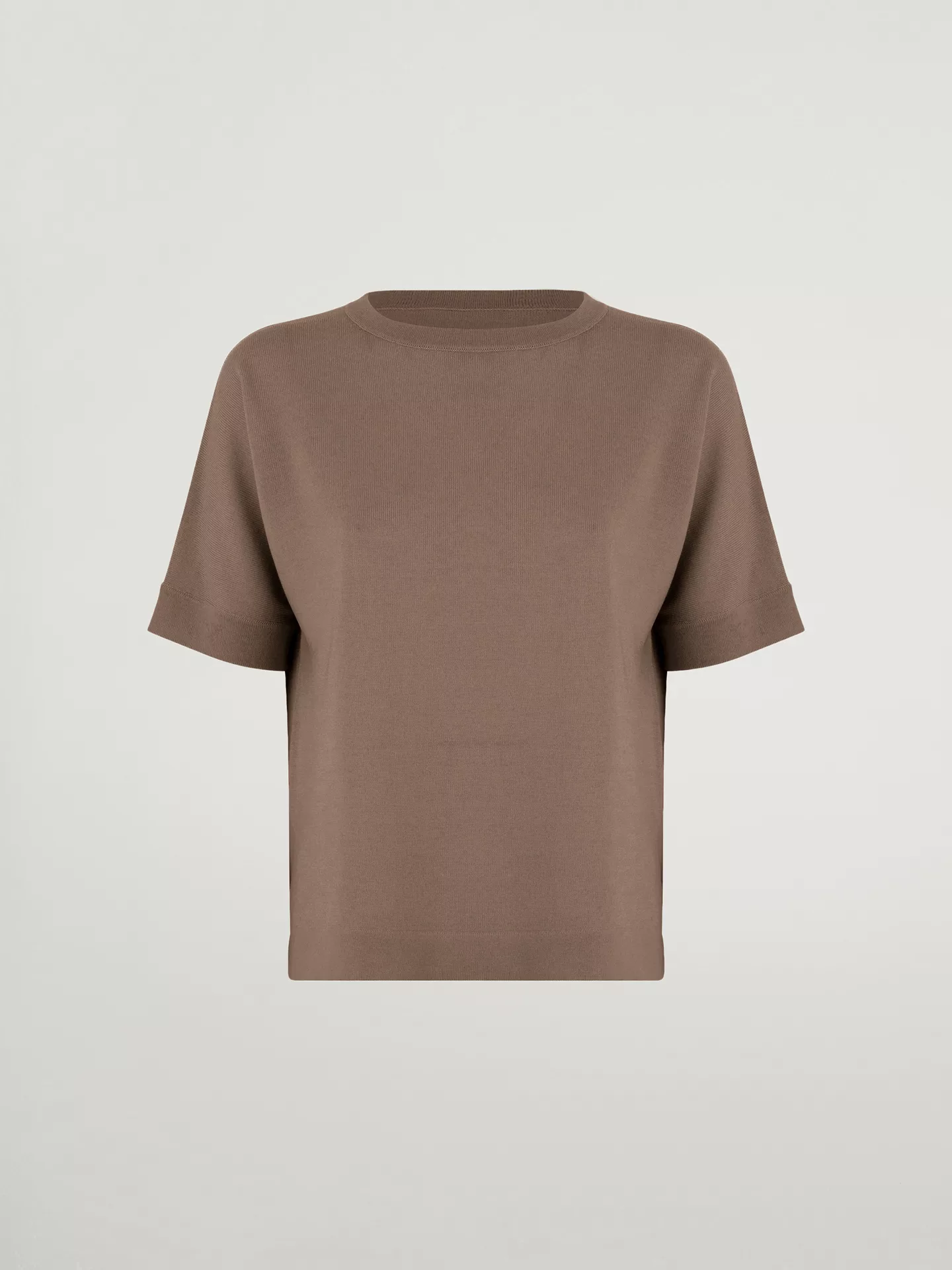 Wolford - Merino Blend Top Short Sleeves, Frau, beige mele, Größe: L günstig online kaufen