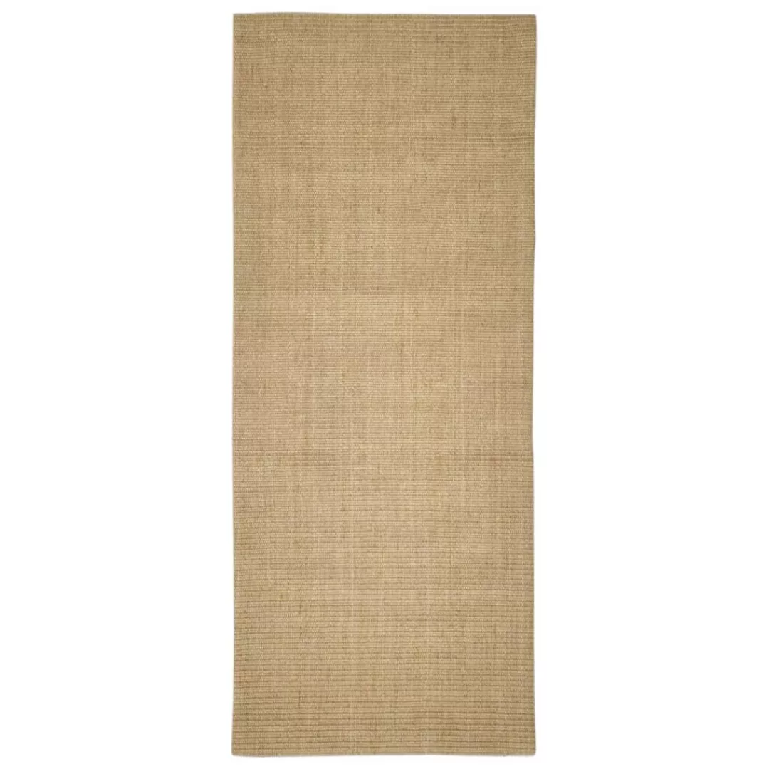 Vidaxl Teppich Natur Sisal 80x200 Cm günstig online kaufen