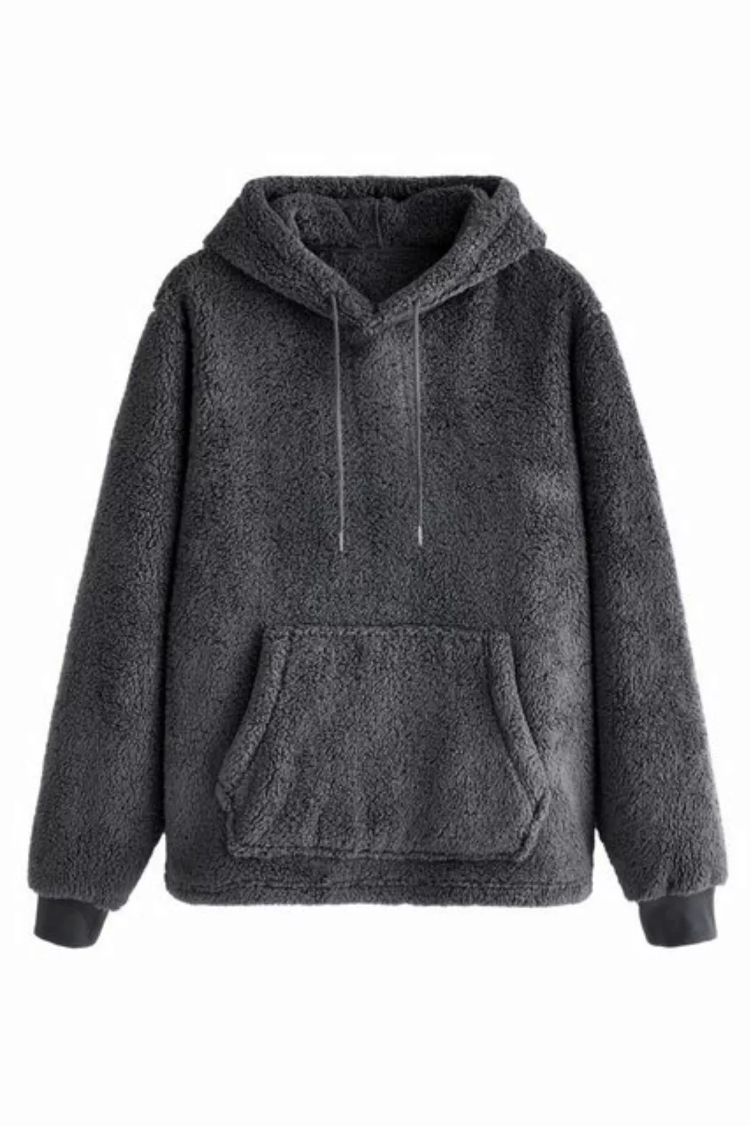 Next Kapuzenfleecejacke Kapuzensweatshirt mit Teddyfell (1-St) günstig online kaufen