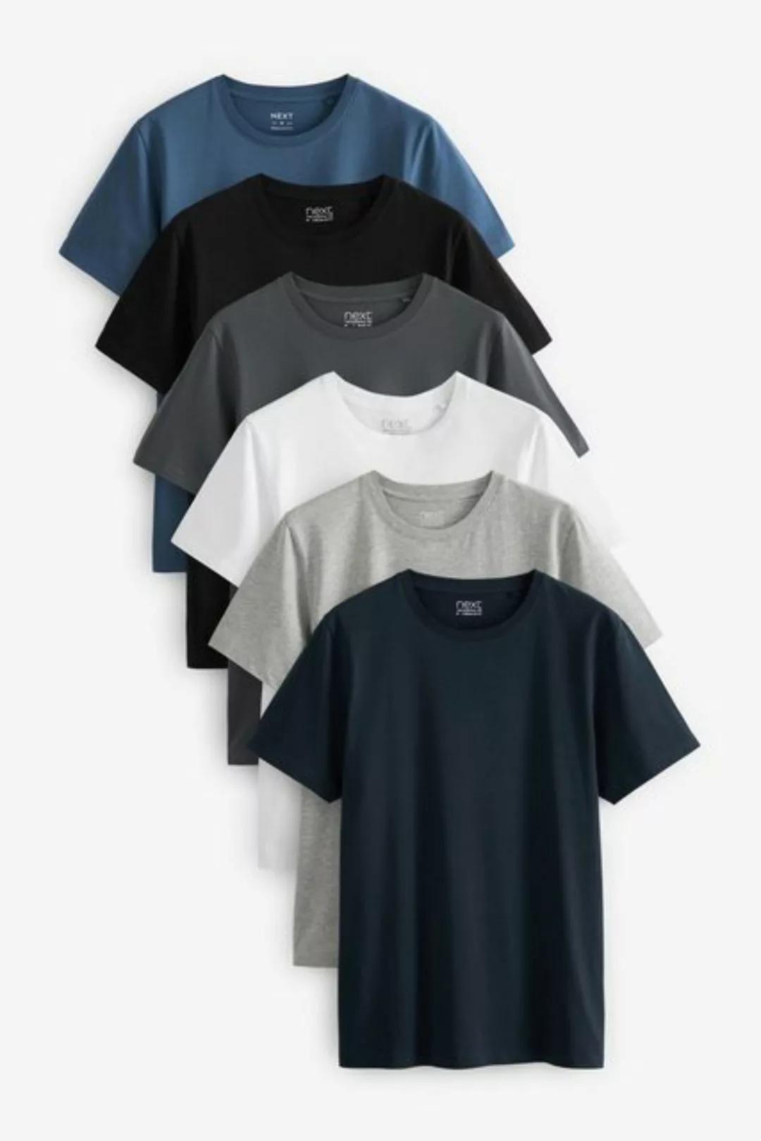 Next T-Shirt 6er-Pack T-Shirts (6-tlg) günstig online kaufen