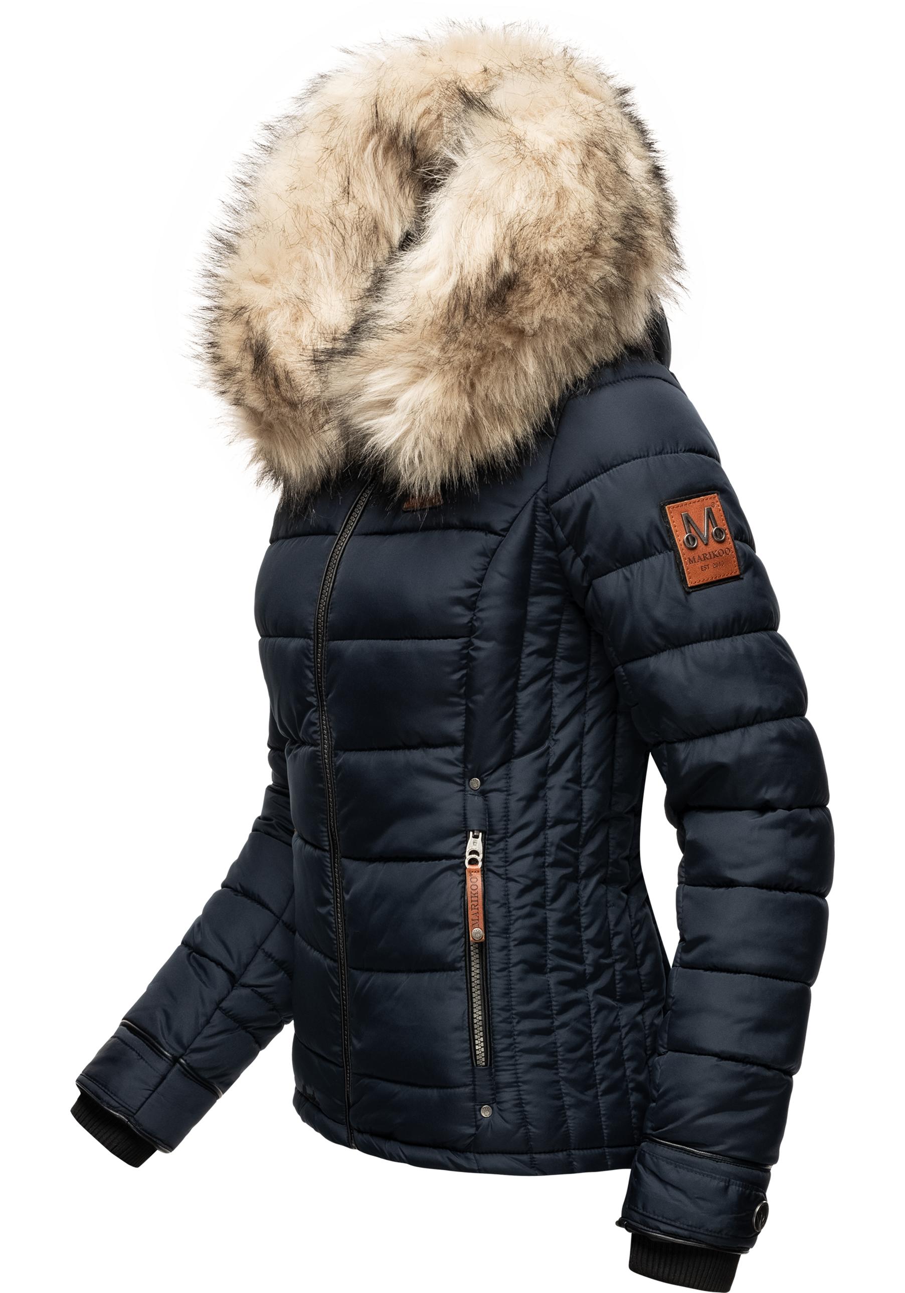 Marikoo Winterjacke "Lerikaa", mit Kapuze, Winter Steppjacke mit abnehmbare günstig online kaufen