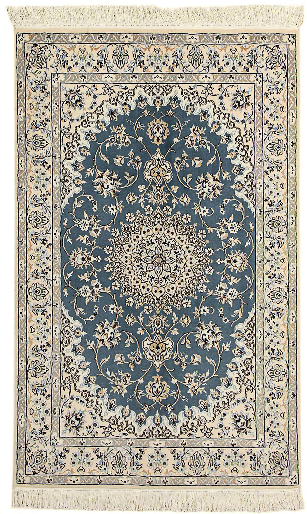 morgenland Orientteppich »Perser - Nain - Royal - 204 x 128 cm - dunkelblau günstig online kaufen