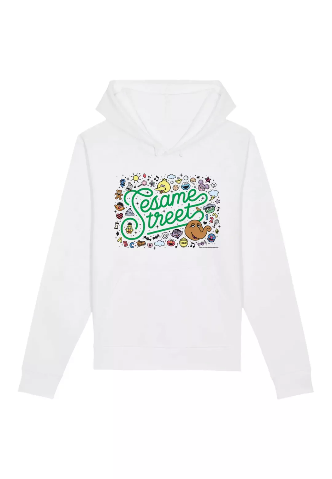 F4NT4STIC Kapuzenpullover "Sesamstraße Collage Coloured", Premium Qualität, günstig online kaufen