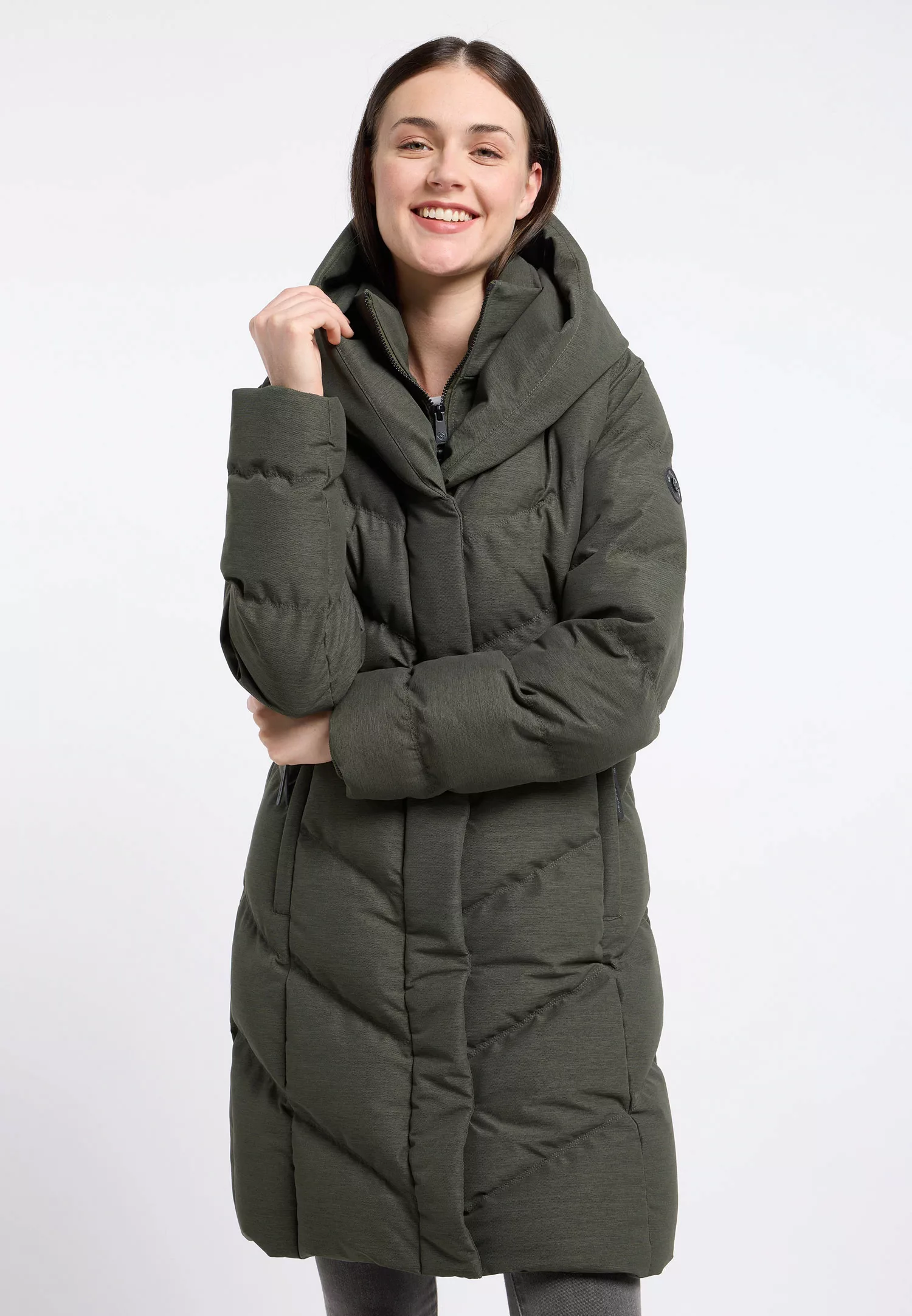 Ragwear Steppjacke "NATALKA", mit Kapuze, wasserabweisender Steppmantel für günstig online kaufen