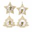 Baumschmuck Stern/Baum, 4er Set Holz günstig online kaufen