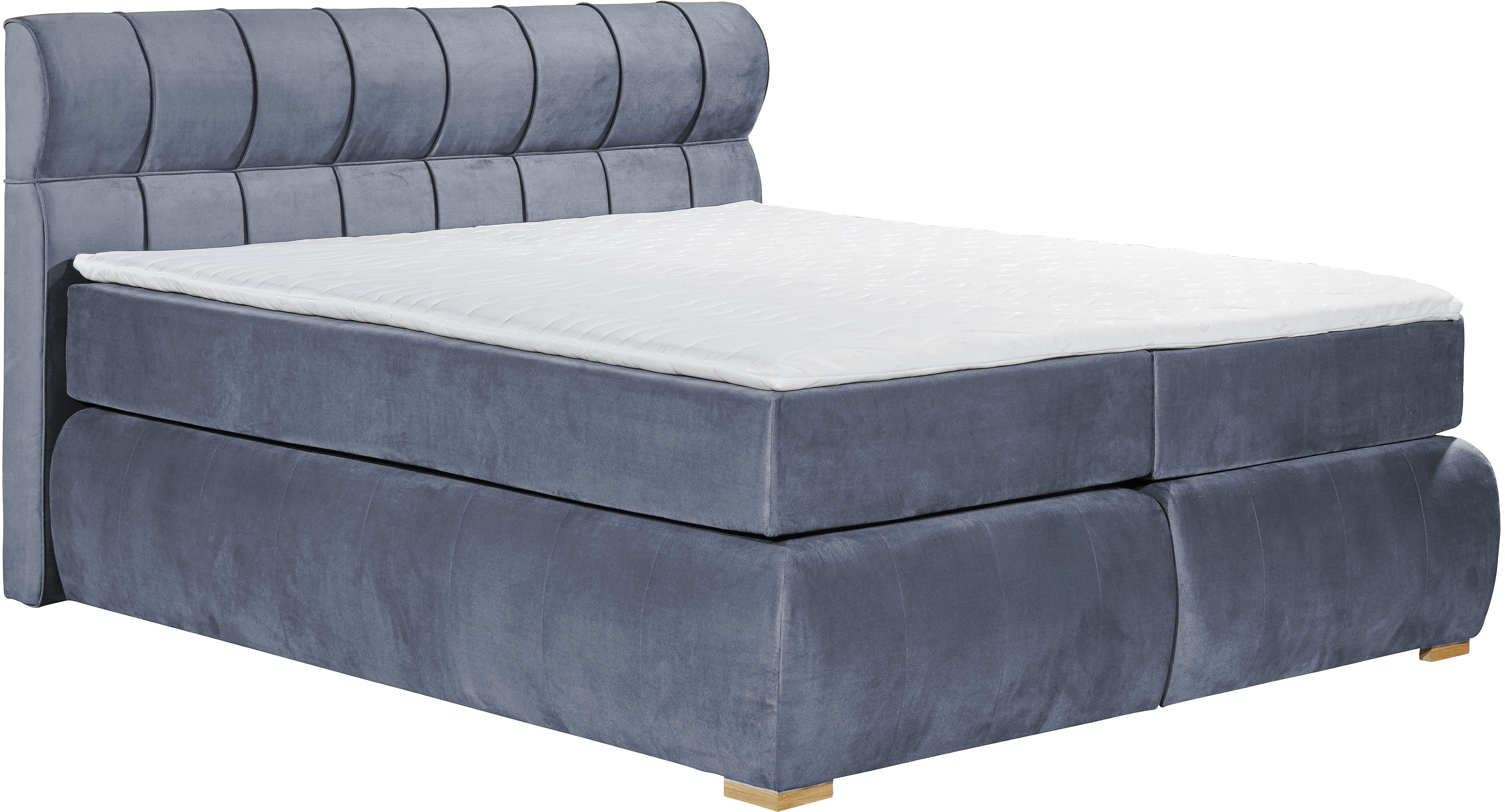 Places of Style Boxspringbett "Felicia", in H4, inkl. Topper und Bettkasten günstig online kaufen