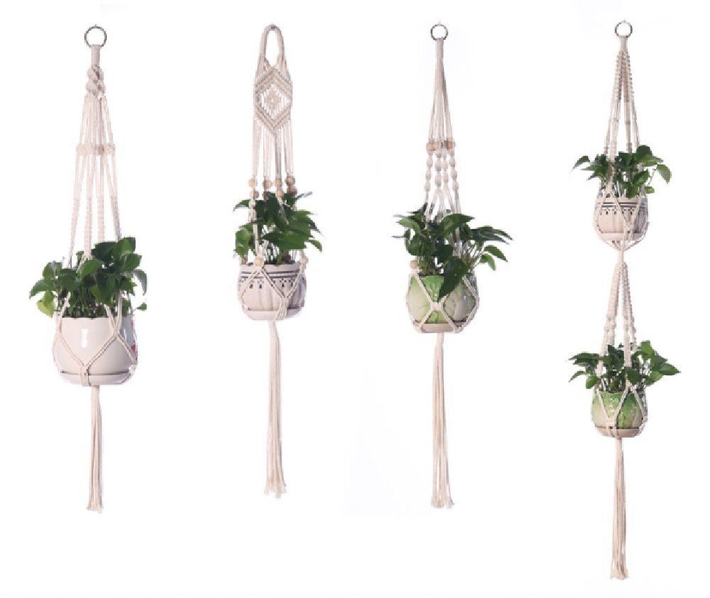 Coonoor Blumenampel Handgefertigte Blumenampel Hanging Boho günstig online kaufen