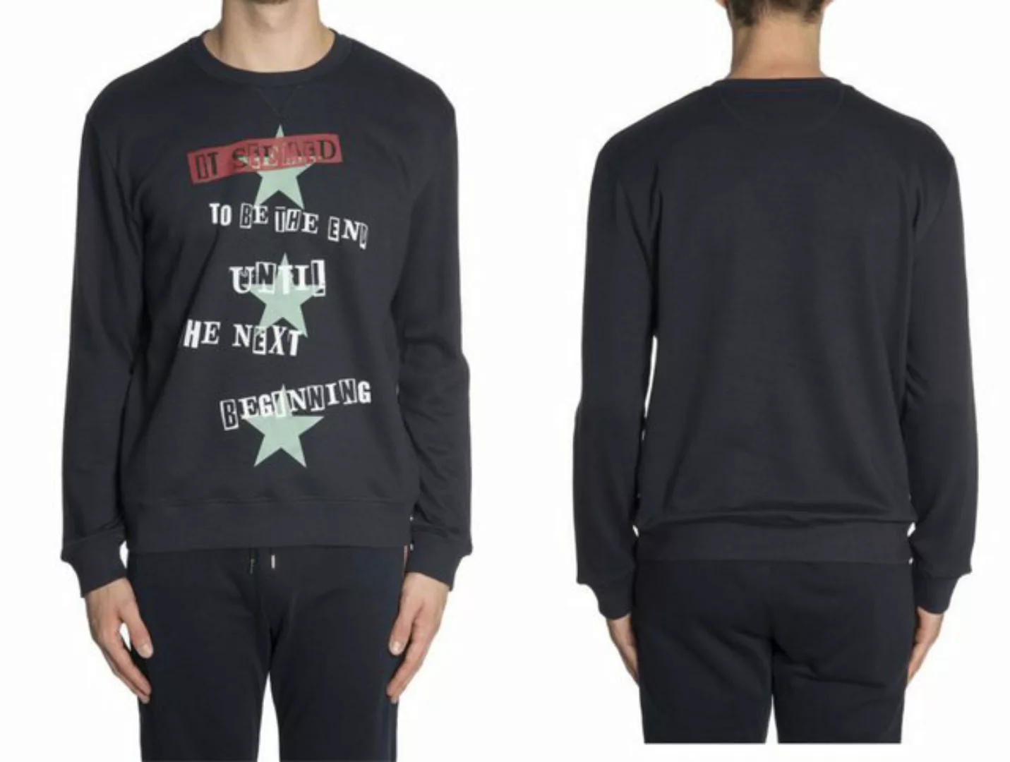 Valentino Sweatshirt VALENTINO JAMIE REID PUNK POEM STARS CREW PULLOVER SWE günstig online kaufen