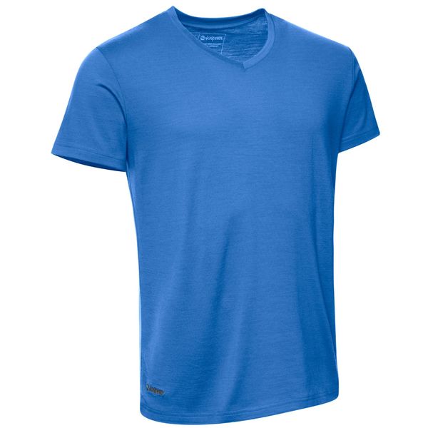Merino Shirt Herren Kurzarm Regular V-neck 200 günstig online kaufen