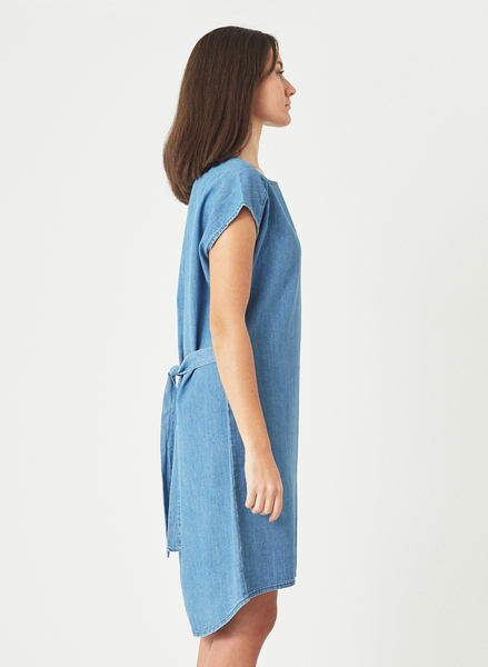 Dina - Denim Jeans Kleid Aus Recyceltem Denim günstig online kaufen