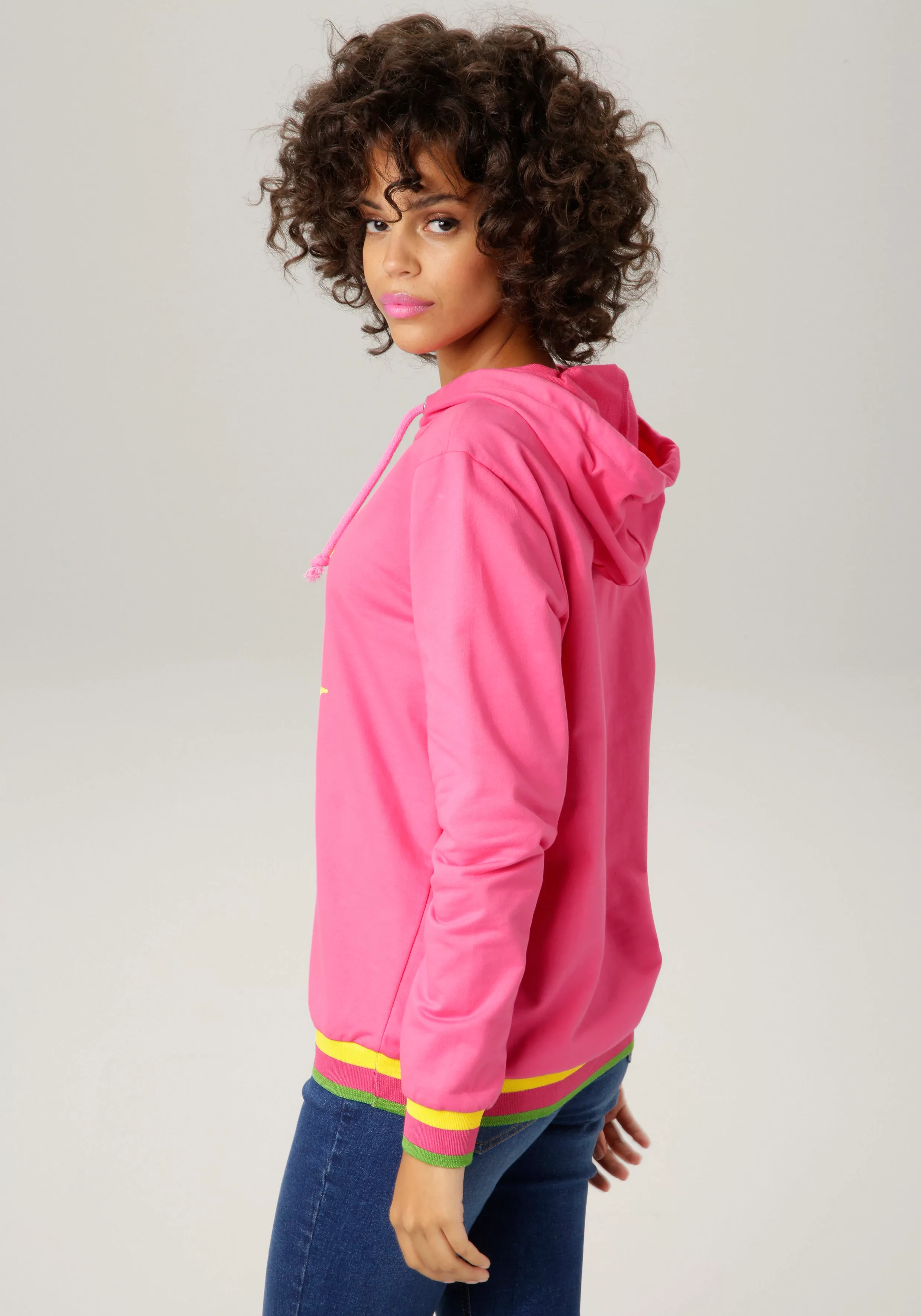 Aniston CASUAL Sweatshirt, mit "ENJOY"-Schriftzug günstig online kaufen