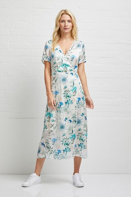 wunderwerk Midikleid Silk wrap dress flower print günstig online kaufen