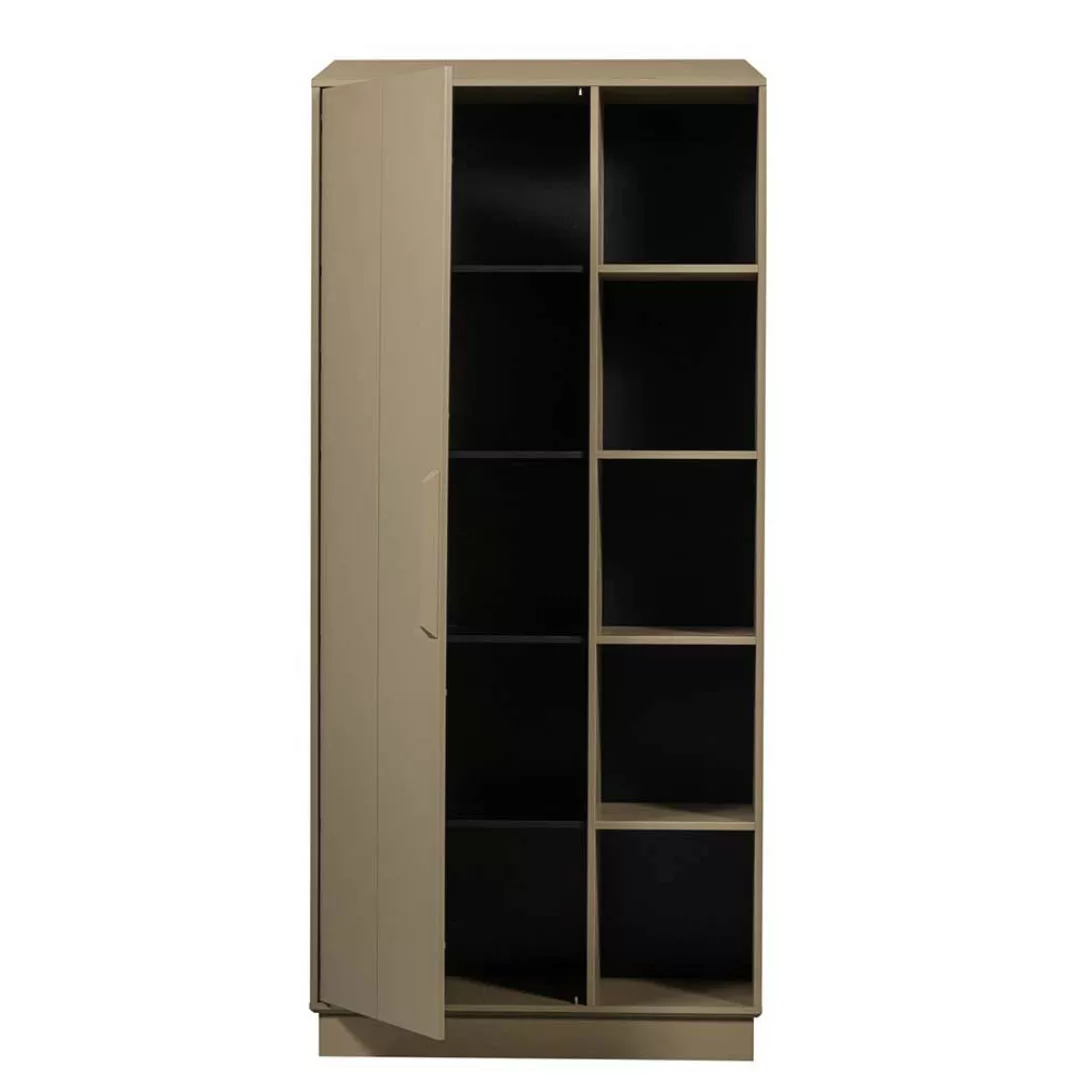 Wohnzimmerschrank Schrank in Schlammfarben mit Drehtür günstig online kaufen