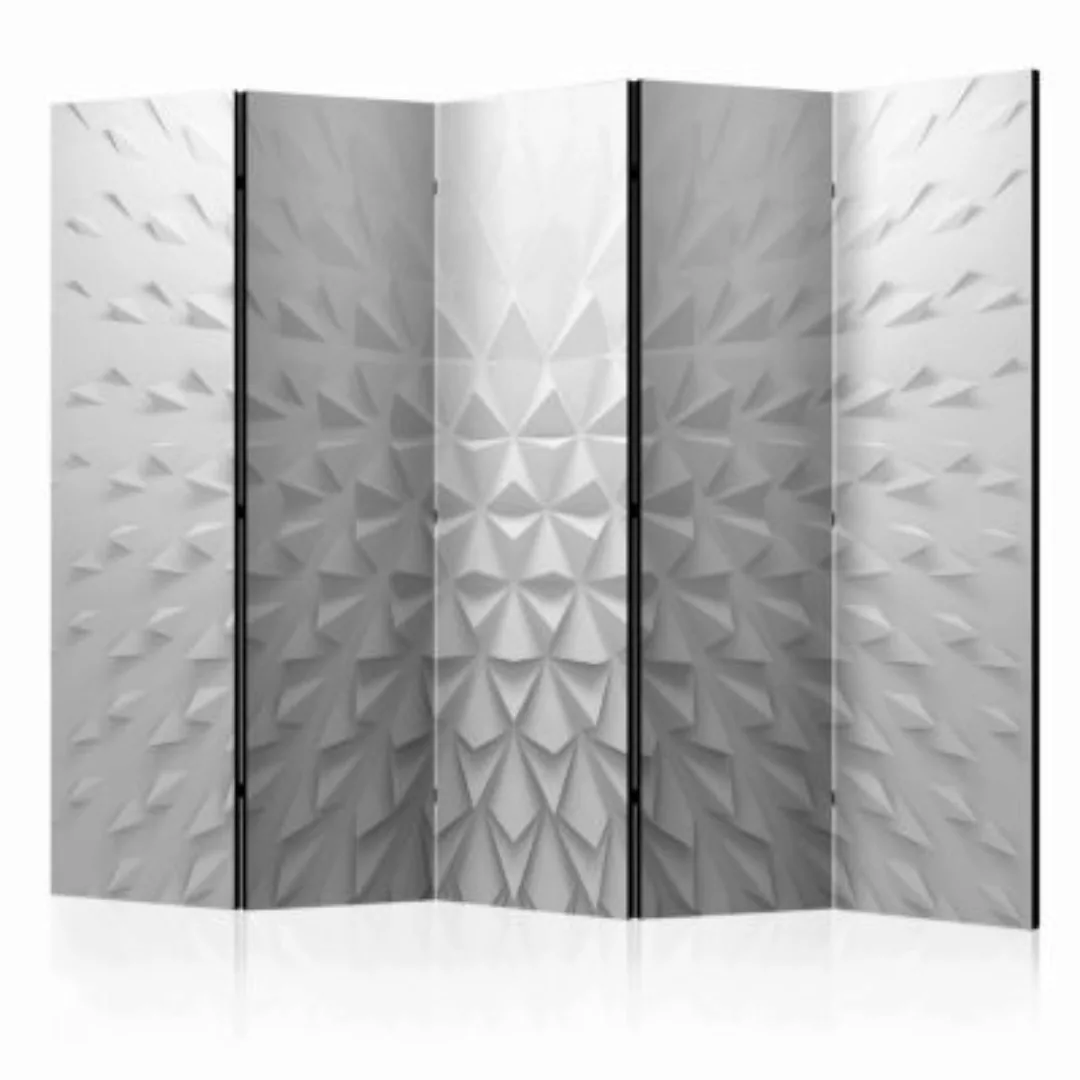 artgeist Paravent Tetrahedrons II [Room Dividers] schwarz/weiß Gr. 225 x 17 günstig online kaufen