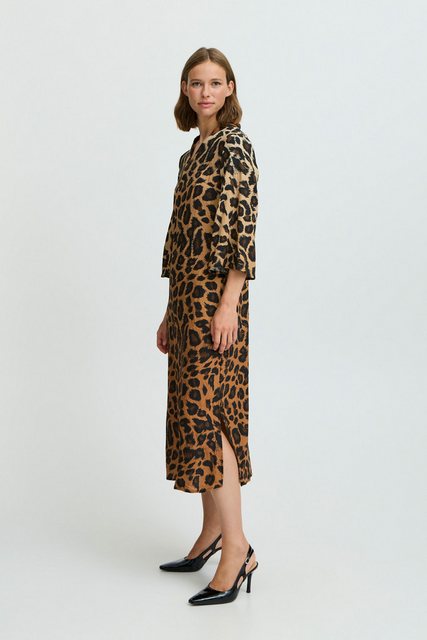 b.young A-Linien-Kleid BYHINVA LEOPARD DRESS modisches Webkleid mit Leo-All günstig online kaufen