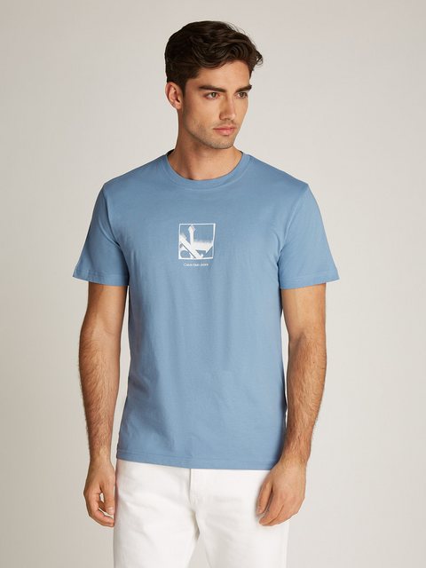 Calvin Klein Jeans T-Shirt GRID BOX TEE mit Logoprägung günstig online kaufen