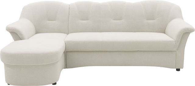 DOMO collection Ecksofa »Flores Schlafsofa, B/T/H: 233/142/86 cm, L-Form«, günstig online kaufen