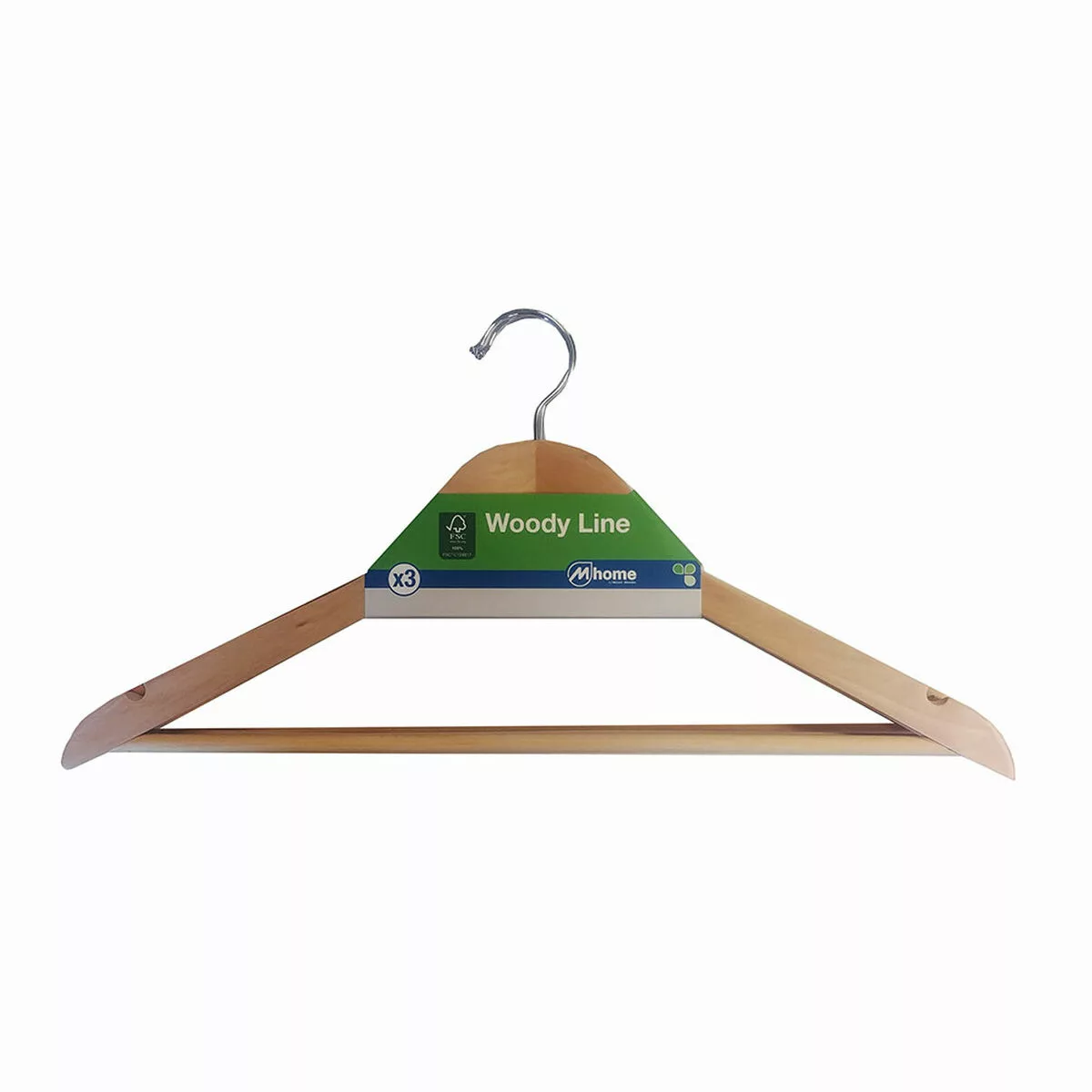 Garderobenständer Mondex Anzug Ökologisch Natürlich Holz 3 Stück (43 X 22,5 günstig online kaufen